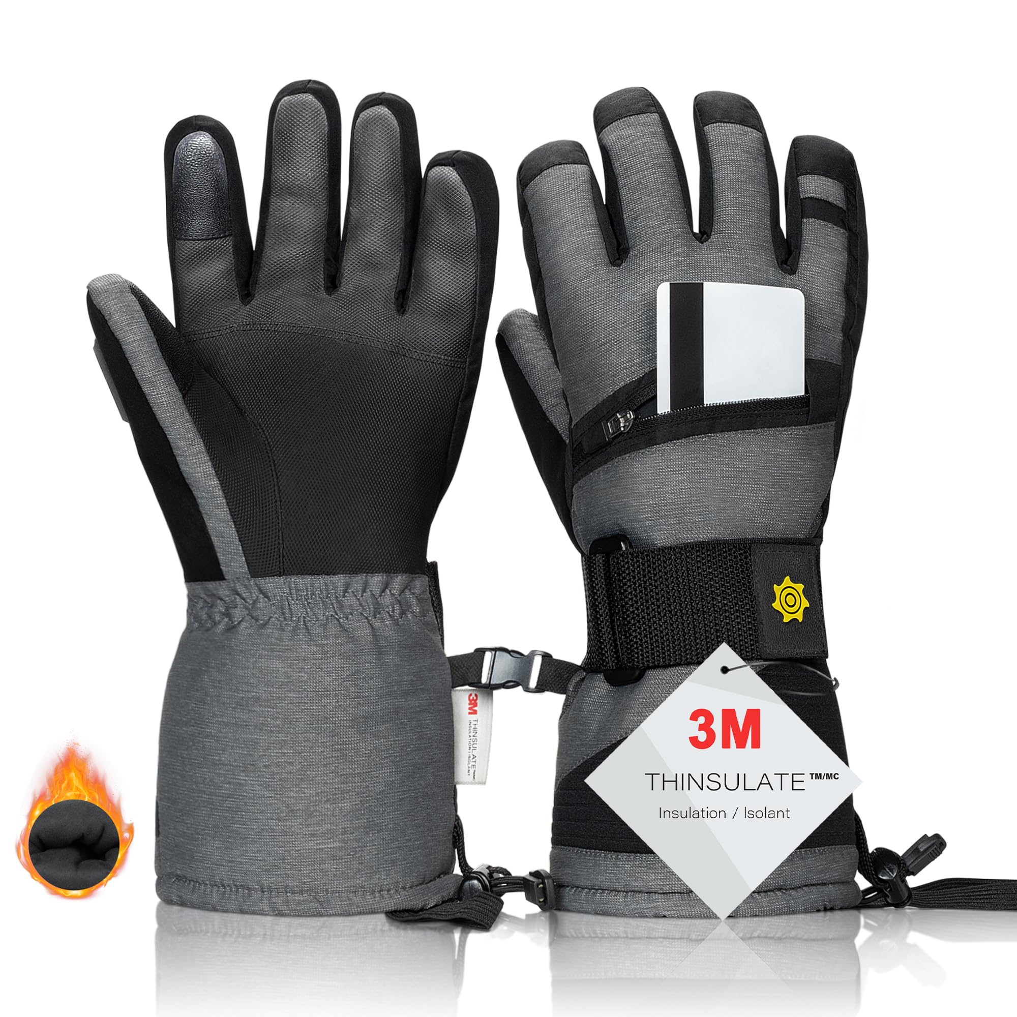 Waterproof Ski Gloves